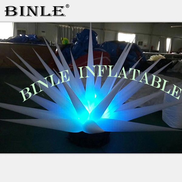 

украшения этапа гламурного события надувная звезда с сидом освещает красочного освещение поставки земли декор партии