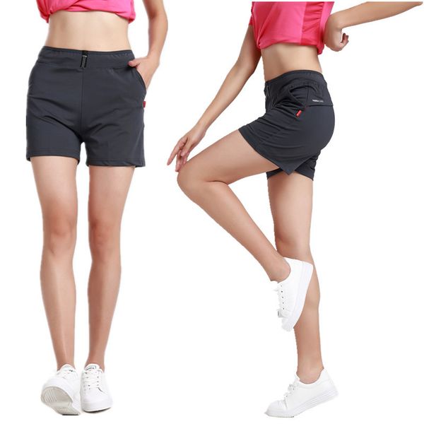 

workout shorts women high waist black gym athletic shorts sports wear exercise womens summer running yoga dry fit, White;red