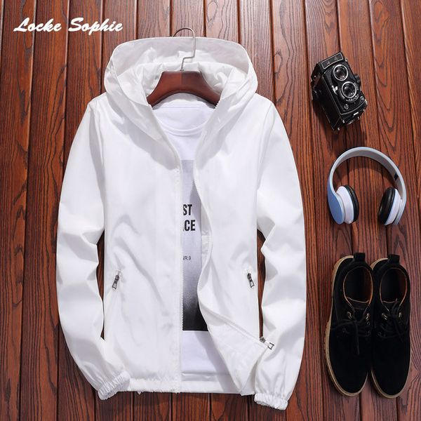 

мужчины плюс размер куртки пальто 2019 осень дышащие ткани чистый цвет сращивание молния пальто мужчины тощий студент куртка, Black;brown