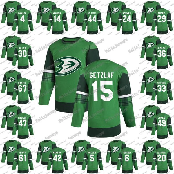 anaheim ducks st patrick's day jersey