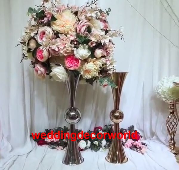 New Style Cheap Sale Gold Mental Flower Bowl Candelabra