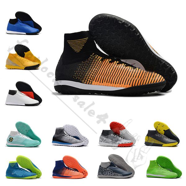 

2019 Mercurial Superfly X VI indoor CR7 VI 360 Elite FG Woman Soccer Boots Men Ronaldo Neymar NJR high football boots scarpe da calcio