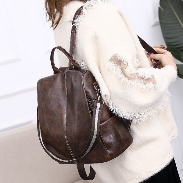 

2020 new korean backpack women's casual fashion outdoor travel ladies large capacity backpack