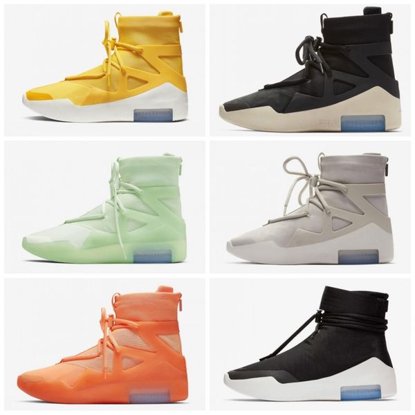 

frosted spruce fog fear of god x 1 sa 180 raid boots light bone designers running shoes sail amarillo air sports sneakers 36-46, Black