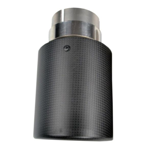 

for muffler tube styling auto tail end straight outlet systems carbon fiber modified universal liner accessories car exhaust tip