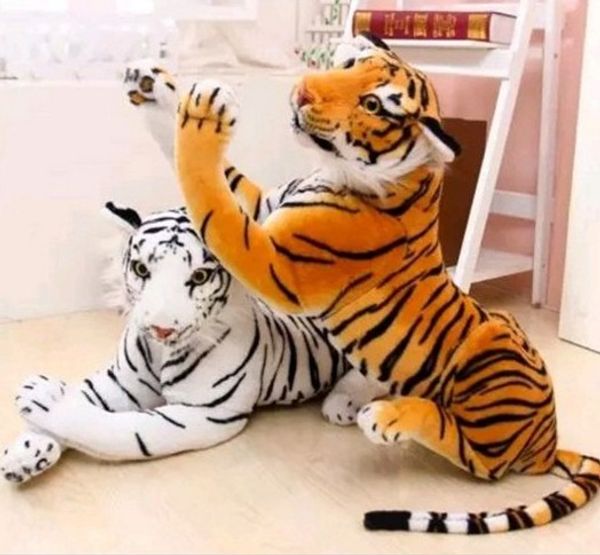 

plush toy simulation tiger doll snare plush tiger sends to child girl