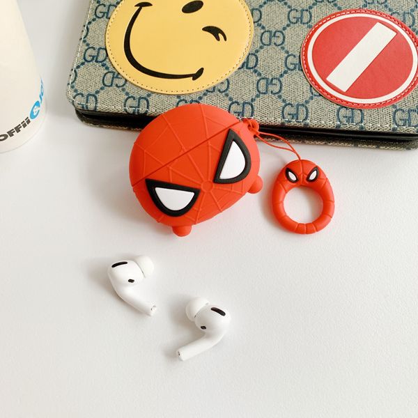 

fashion airpods case cute cartoon usa new bluetooth headset protective shell silicone airpods pro case wholesale-