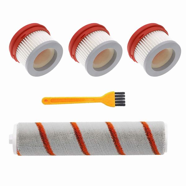 

roller brush 3x filter kit for dreame v9 cordless vacuum easy to install