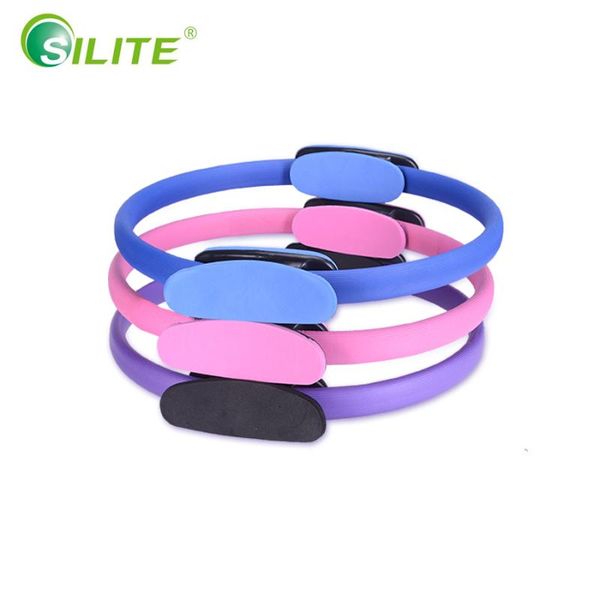 

silite yoga pilates circle home gym workout yoga ring training home gym body building fitness equipments professional training