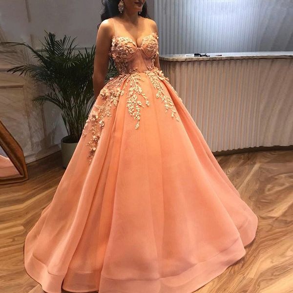 

embroidery 3d flowers quinceanera dresses prom ball gowns 2019 spaghetti corset back backless draped sweet 16 dress vestido de festia, Blue;red