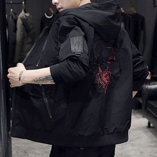 

outdoor softshell jacket men winter autumn streetwear japanese mens bomber jackets windbreak modis men clothes jackets 60na001, Black;brown