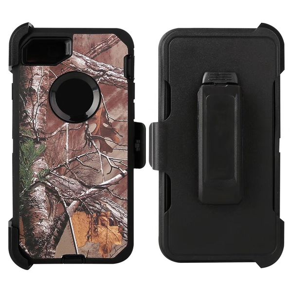 

camouflage camo defender case for iphone 11 pro xs max xr 6 7 8 plus with belt clip shock absorption fall protection case