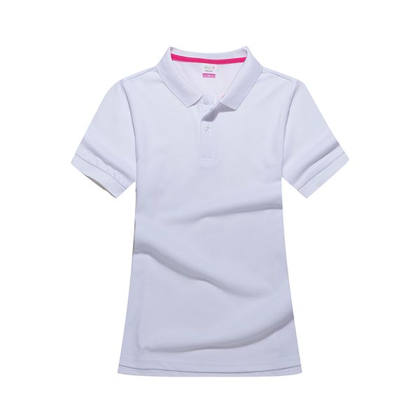 

polos mujer camisa shirt plain women femme shirts shirt women solid 230g cotton camisa, White
