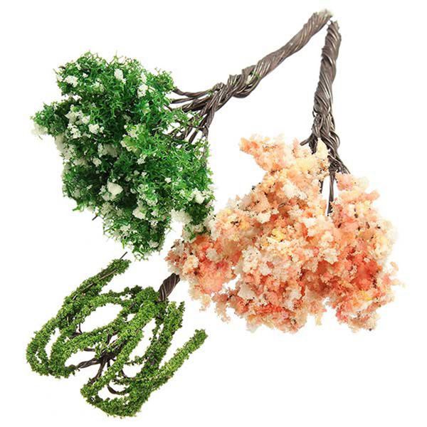 

mini landscape tree cherry willow tree home garden decor - a
