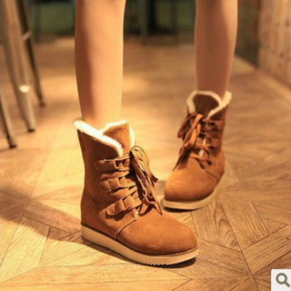

women autumn vintage lace up ankle boots ladies retro leather shoes woman high shoes women's female fashion footwear s11-75, Black