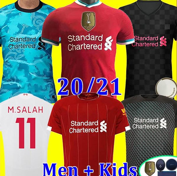 

20 21 home soccer jersey man 3rd goalkeeper kids boy kit away football shirt, Black;yellow