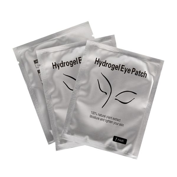 

100pairs/pack paper patches eyelash under eye pads lash eyelash extension hydrating eye tips sticker wraps make up tools