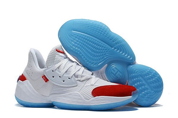 

2020 harden vol.4 ice blue red toe basketball shoes for mens pink lemonade candy paint barbershop james vol 4 sports sneakers size7-12