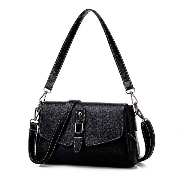 

small women's bag 2019 new small shoulder bag casual pu leather cross body fashion flap messenger classic handbag #20