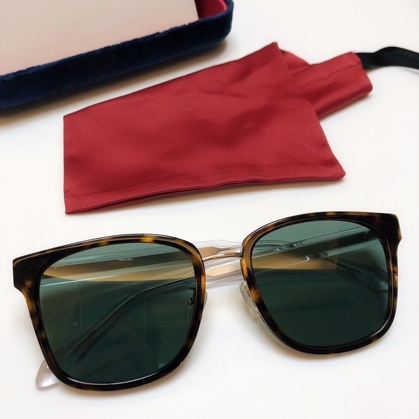 

0563 sunglasses men fashion square frame uv protection lens popular summer style sunglasses come with case, White;black