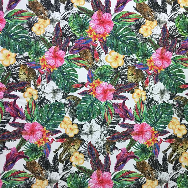 

роскошные тропические растения тропический лес леопард цифровая печать домашний стул обивка диван кресло бархатная ткань декоративные подушк