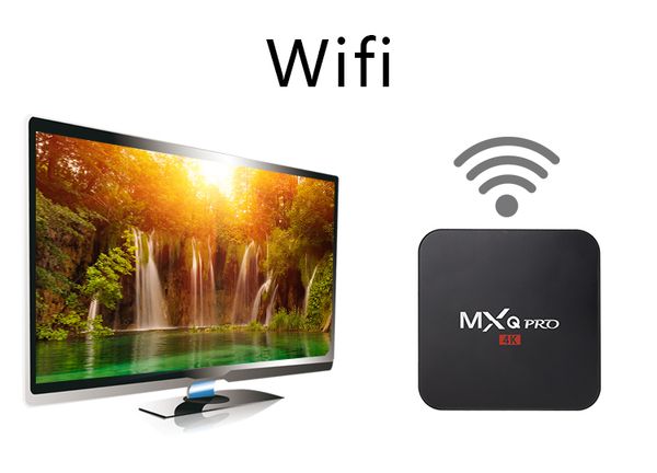 

Android 7.1 ТВ-бокс MXQ PRO 4K Quad Core 1 ГБ 8 ГБ RK3229 Потоковый медиа-плеер Smart Iptv Pk H96 Max Set Top Box