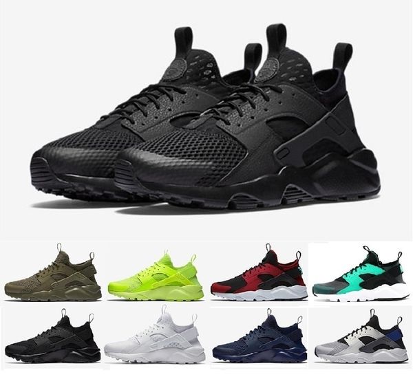 

2019 Новый Air Huarache 4 повседневная обувь для мужчин, женщин, всех красных Huraches Ultra Breathe