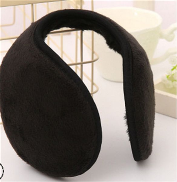 

solid winter earmuffs women men earmuffs protector thicken plush soft warm earmuff warmer gift apparel accessories, Blue;gray