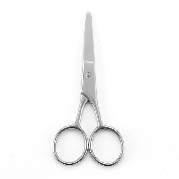 2019 Hot Silver Stainless Steel Hairdressing Scissors Round Head