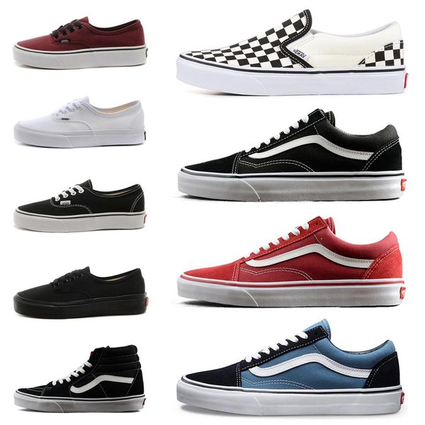vans old skool mujer naranja
