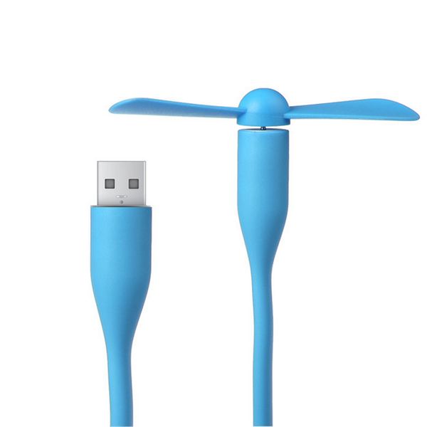 

cute portable flexible mini usb fan bendable removable usb gadgets low power for power bank for pc laptop