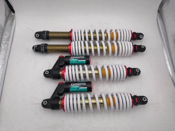 

kuoqian 4pcs one pair cfmoto 800cc cf800us-a z8 part front rear absorber 5bwa-050500-10000 5bwa-060500-10001