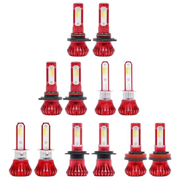 

durable car tail light bulbs waterproof motorcycle 3000k 6000k 8000k 4200lm cob aviation aluminum led fog lamp 125x90x55mm