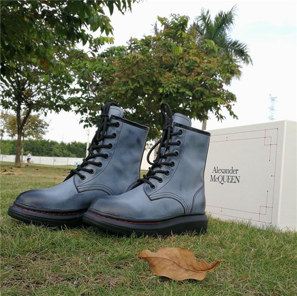 

fashion platform women boots ladies boots women luxury design snow boots winter women shoes casual spring leather ladies ankle booties 35-40, Black