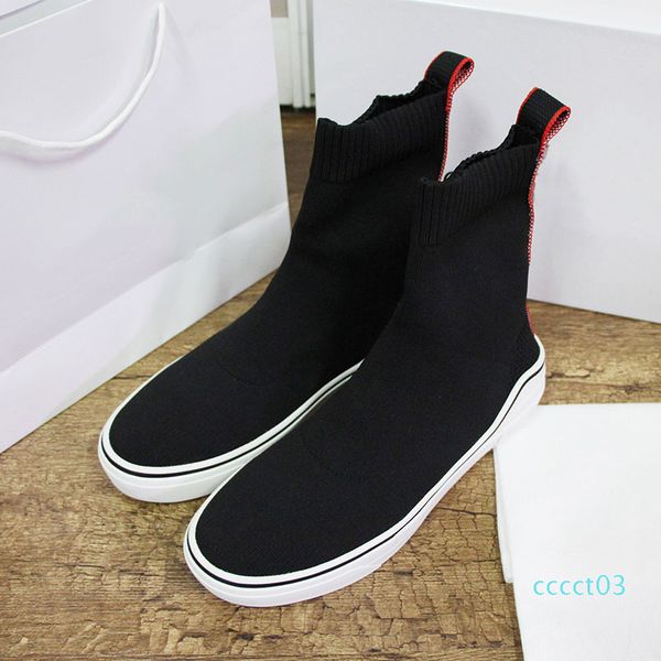 

sock designer shoes new mens speed paris famous designer sneakers white letter designer high sock shoes for women gift cct3, Black