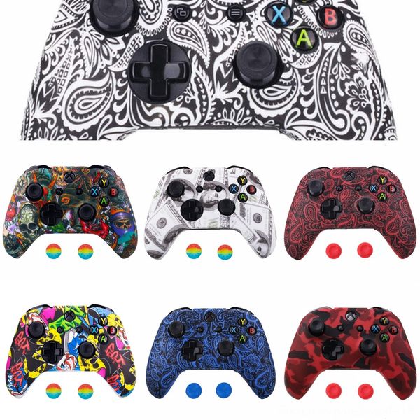 

0cpm7 silicone wireless controller skin protective ship case cover for microsoft xbox 360 gamepad fast rubber