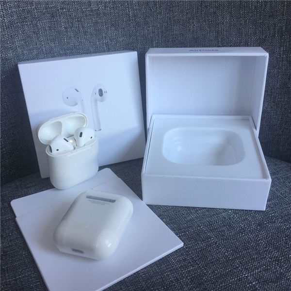 

Hot sale 2019 Wireless Bluetooth Earphones earbuds Headset exactly copy AirPods with pop up windows function works Controls siri