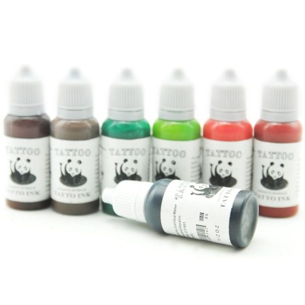 

15ml natural plant tattoo pigment permanent makeup tattoos ink pigment for body professional beauty art supplies new