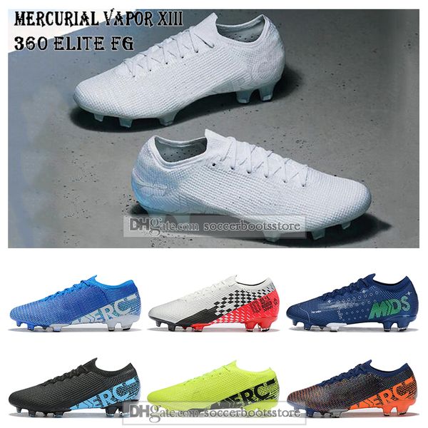 Mens Low Ankle Football Boots Nuovo White Pack Cr7 Mercurial