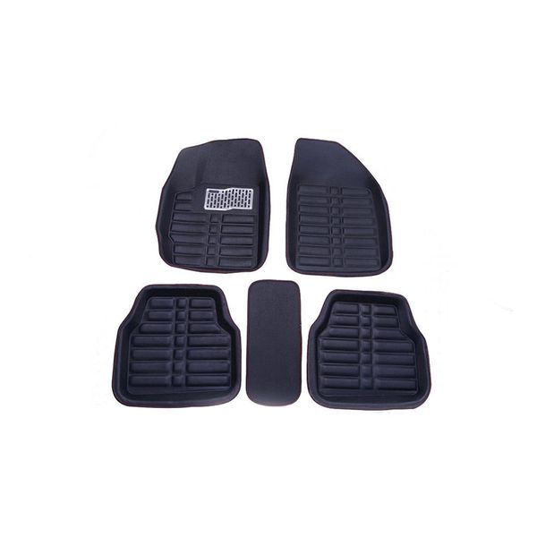 

5pcs universal car auto floor mats floor liner front&rear carpet all weather four color