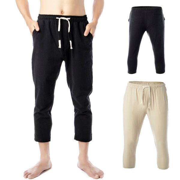 

мђжкие поведневне бѬки дл мђжин алии drawstring би бѬки casual summer pantsplus ѬазмеѬ xl, Black