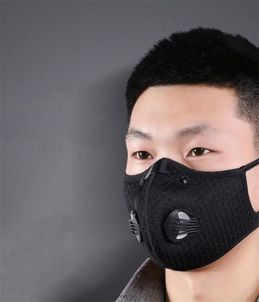 

dhl shipanti pm2.5 cotton anti haze anti-dust cycle face mask activated carbon mouth-muffle with valve 4o33