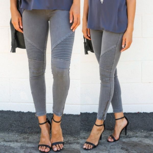 

lguc.h tight skinny jeans woman push up motorcycle women jeans 2019 fashion tide jean femme denim ankle pants white green gray s, Blue