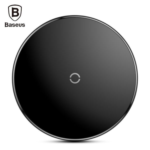 

baseus bswc - p10 simple wireless charger aluminium alloy glass 10w