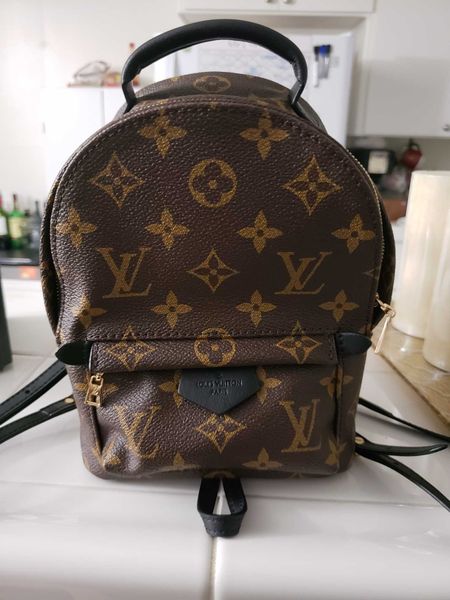 

Aaa women 039 palm pring backpack genuine leather kid backpack women men printing leather mini backpack