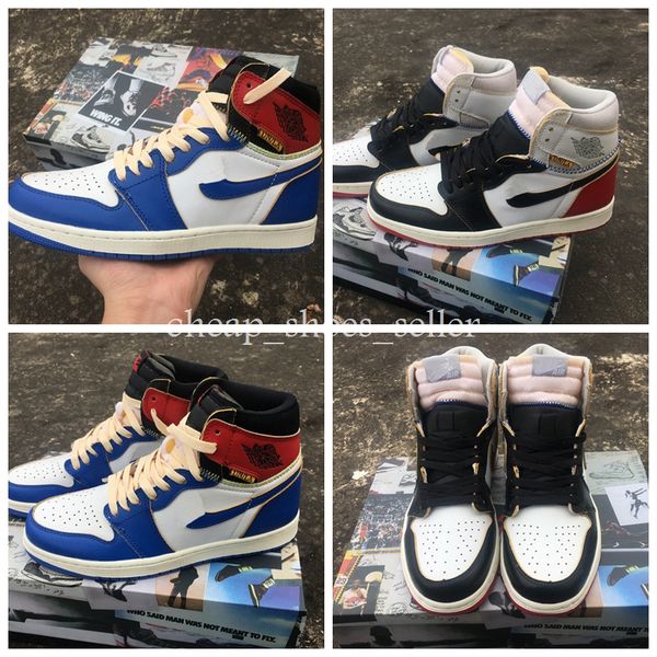 

2019 New Air 1s Union X 1 High OG NRG Not For Resale Basketball Shoes Jumpman Womens Mens Trainers Sports Designer Sneakers US7-12