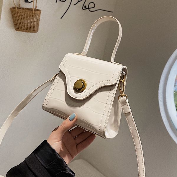 

small bag women 2020 popular new satchel simple shoulder handbag