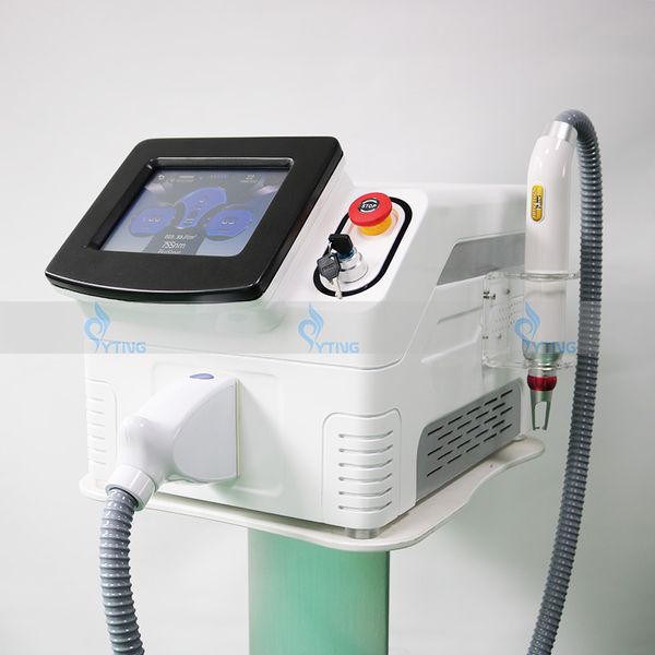 

picosecond laser tattoo removal q switch laser treatment picosure machine 1064nm 532nm 755nm 1320nm pigment acne removal skin rejuvenation, Black