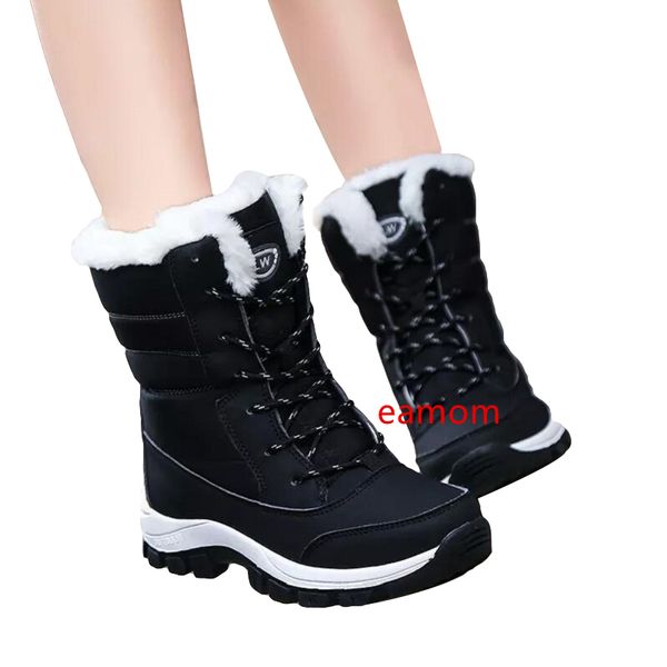

designer women snow boots christmas platform black red fashion womens boot sport sneakers shoes size 35-42 04