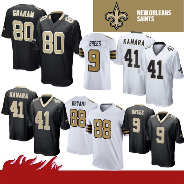 

9 drew bree 41 alvin kamara new orlean jer ey aint 23 mar hon lattimore 13 michael thoma 7 tay om hill 94 cameron terrorblade bryant, Black;red